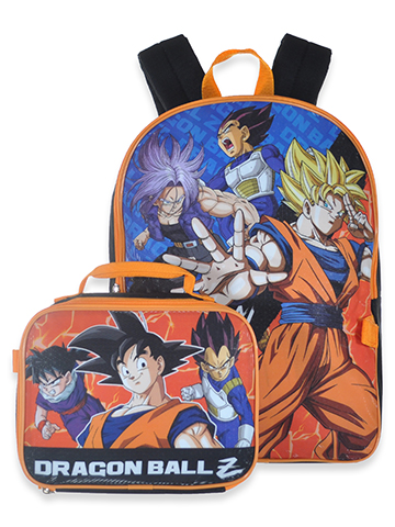 Dragon Ball Z Boys' Backpack & Lunchbox Set - CookiesKids.com