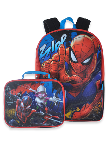 Spider-Man Boys' 2-Piece Backpack Lunchbox Set - CookiesKids.com
