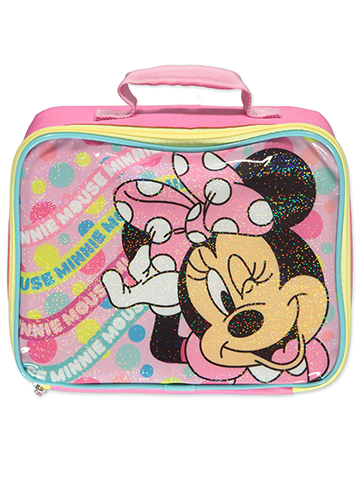 Girls' Minnie Mouse Insulated Lunch Tote Bag - CookiesKids.com