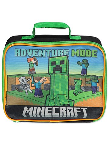 Boys' Minecraft Adventure Mode Lunch Box - CookiesKids.com