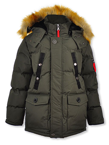 Spire Boys’ Snapped Ripstop Insulated Jacket - CookiesKids.com