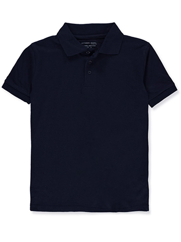 Galaxy Uniform Boys' Short-Sleeved Pique Polo Shirt - CookiesKids.com