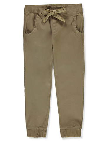 Galaxy Boys' Stretch-Twill Chino Joggers - CookiesKids.com