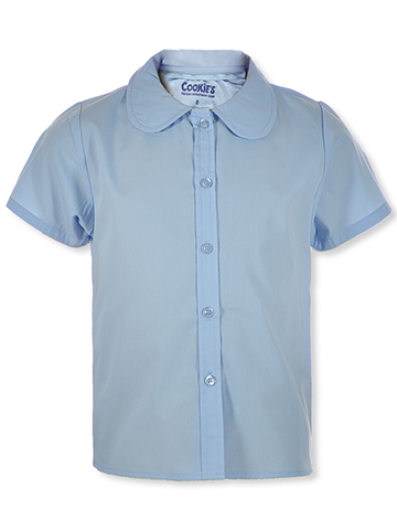 Cookie's Girls' S/S Pan Button-Up Shirt - CookiesKids.com