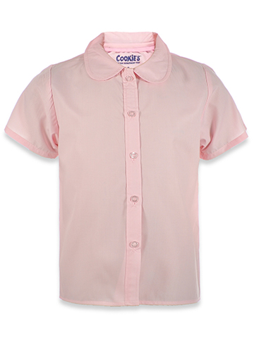 Cookie's Girls' S/S Pan Button-Up Shirt - CookiesKids.com