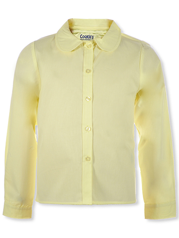 Cookie's Girls' L/S Pan Button-Up Shirt - CookiesKids.com
