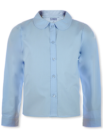 Cookie's Junior Girls' L/S Pan Button-Up Shirt - CookiesKids.com