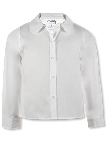Cookie's Junior Girls' L/S Pan Button-Up Shirt - CookiesKids.com