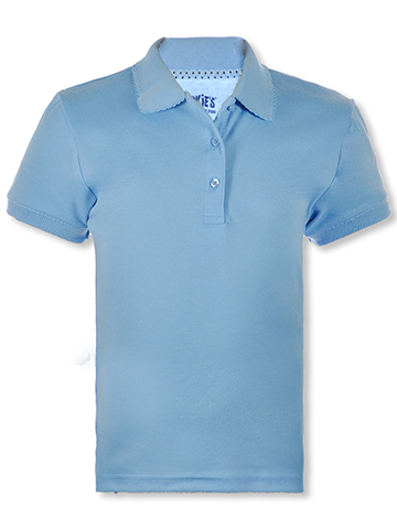 Cookie's Girls' Picot Trim Polo Shirt - CookiesKids.com