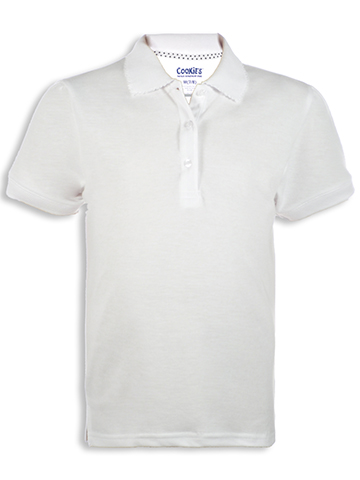 Cookie's Girls' Picot Trim Polo Shirt - CookiesKids.com