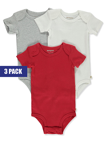 Huggies Baby Boys' 3-Pack Bodysuits - CookiesKids.com
