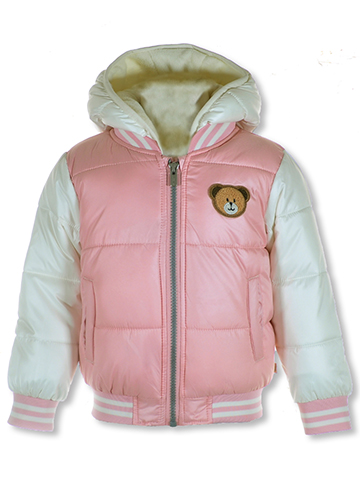 Huggies Baby Girls' Varsity Sherpa Jacket - CookiesKids.com