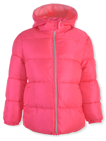 Pink Platinum Girls' Puffer Jacket - CookiesKids.com