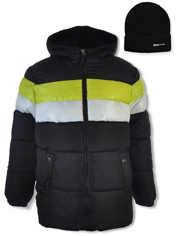 Iextreme Boys' Colorblock Puffer Jacket - CookiesKids.com
