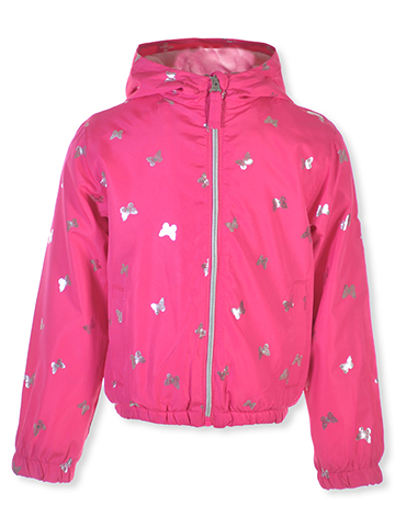 Pink Platinum Girls' Windbreaker Jacket - CookiesKids.com