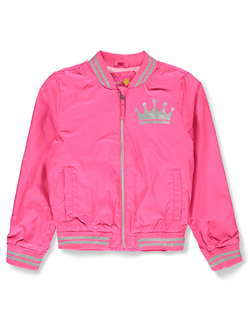 Pink Platinum Girls' Windbreaker Jacket - CookiesKids.com
