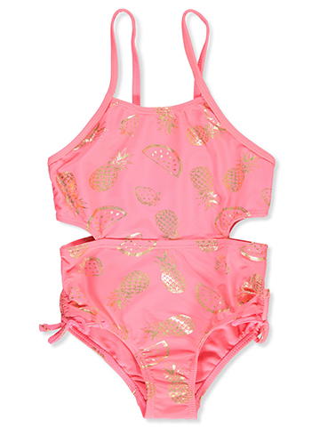 Limited Too Girls' 2-Piece Fruit Swimsuit Set - CookiesKids.com