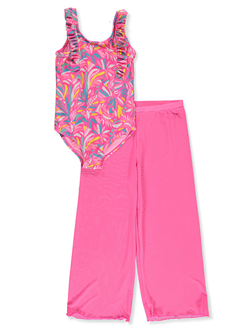 Kensie Girl Girls' 2-Piece Swimsuit Pants Set - CookiesKids.com