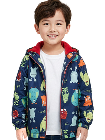 Ixtreme Boys' Alien Windbreaker jacket - CookiesKids.com