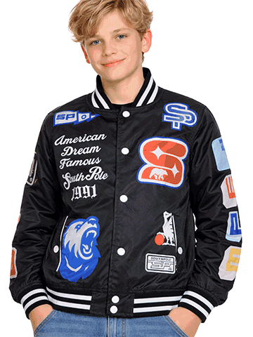 Southpole Boys' Rally Flight Jacket - CookiesKids.com