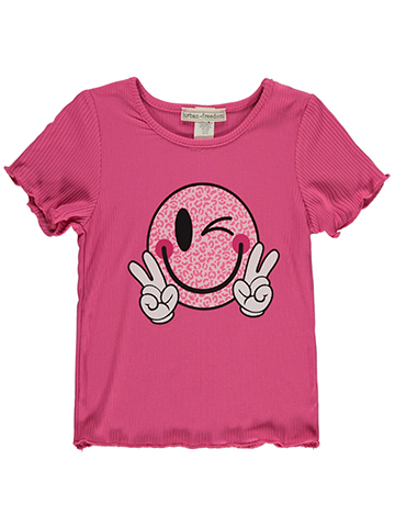 Urban Freedom Girls' Smile T-Shirt - CookiesKids.com