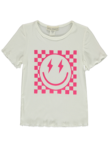 Urban Freedom Girls' CheckerBolt T-Shirt - CookiesKids.com