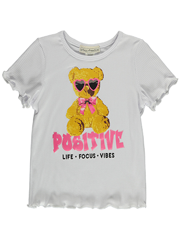 Urban Freedom Girls' Bear T-Shirt - CookiesKids.com