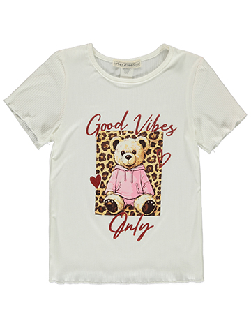 Urban Freedom Girls' Leopard Bear T-Shirt - CookiesKids.com