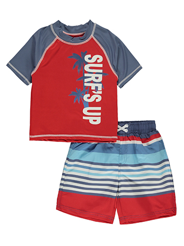 Iextreme Boys' 2-Piece Rashguard Swimsuit Set - CookiesKids.com