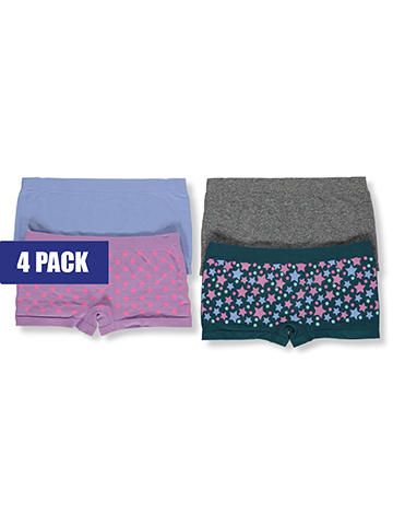 Tahari Girls' 4-Pack Boy Shorts - CookiesKids.com