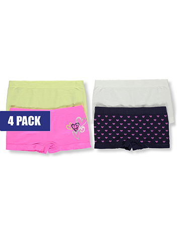 Tahari Girls' 4-Pack Boy Shorts - CookiesKids.com