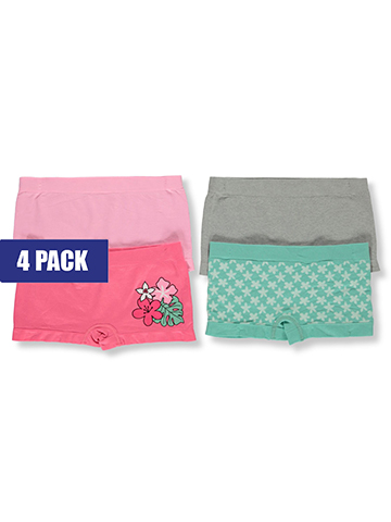 Tahari Girls' 4-Pack Boy Shorts - CookiesKids.com