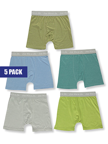 Joe Max Jr. Boys' 5-Pack Boxer Briefs - CookiesKids.com