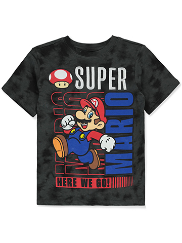 Super Mario Boys' Level Up T-Shirt - CookiesKids.com