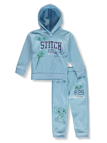Disney Lilo & Stitch Boys' 2-Piece Joggers Set Outfit - CookiesKids.com