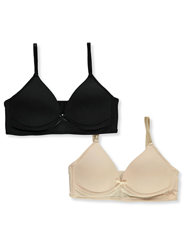 Rene Rofe Girls' 2-Pack Wireless Bras - CookiesKids.com