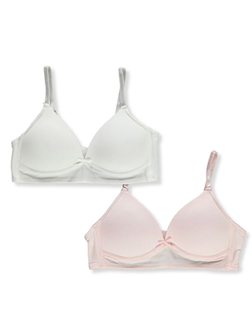 Rene Rofe Girls' 2-Pack Wireless Bras - CookiesKids.com