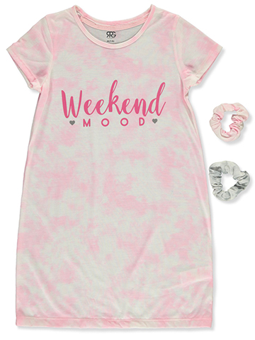 Rene Rofe Girls' 3-Piece Nightgown Set - CookiesKids.com