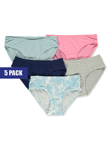 Rene Rofe Girls' 5-Pack Bikini Briefs - CookiesKids.com