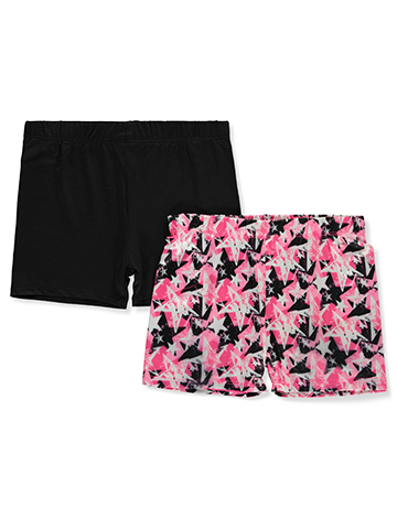 Rene Rofe Girls' 2-Pack Bike Shorts - CookiesKids.com