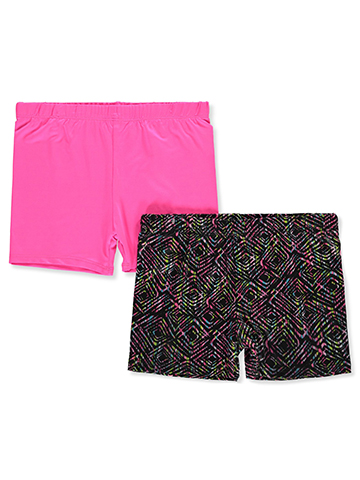 Rene Rofe Girls' 2-Pack Bike Shorts - CookiesKids.com