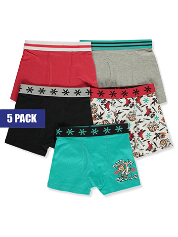 Only Boys Boys' 5-Pack Boxer Briefs - CookiesKids.com