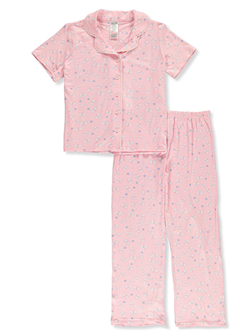 Rene Rofe Girls' 2-Piece Butterfly Pajamas Set - CookiesKids.com