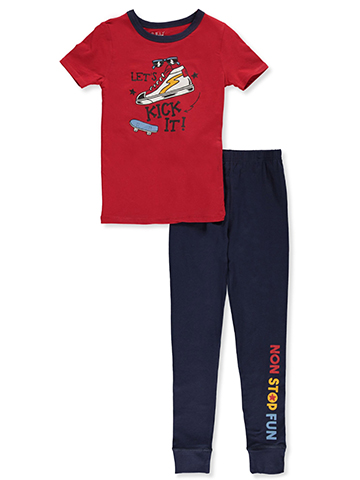 Only Boys Boys' 2-Piece Kickin' Pajamas Set - CookiesKids.com