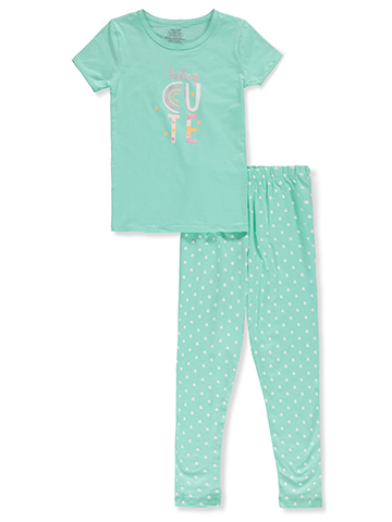 Rene Rofe Girls' 2-Piece Love Pajamas Set - CookiesKids.com