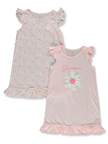 Rene Rofe Girls' 2-Pack Nightgowns Set - CookiesKids.com