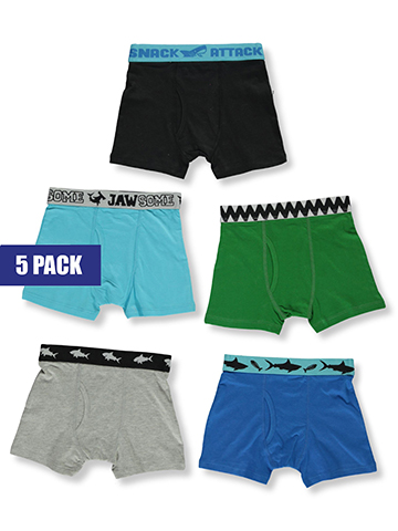 Only Boys 5-Pack Boxer Briefs - CookiesKids.com