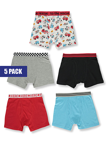 Only Boys 5-Pack Boxer Briefs - CookiesKids.com