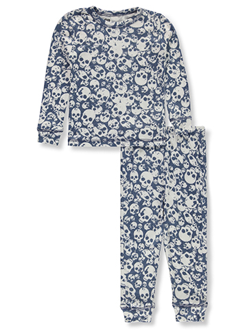 Only Boys Boys' 2-Piece Skull Pajamas - CookiesKids.com