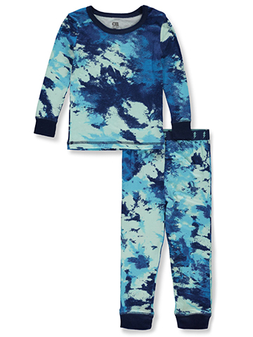 Only Boys Boys' 2-Piece Marble Tie Dye Pajamas - CookiesKids.com